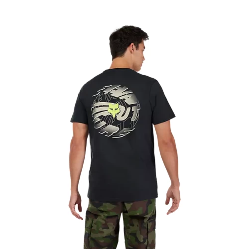 SPIRAL SS PREM TEE [BLK]
