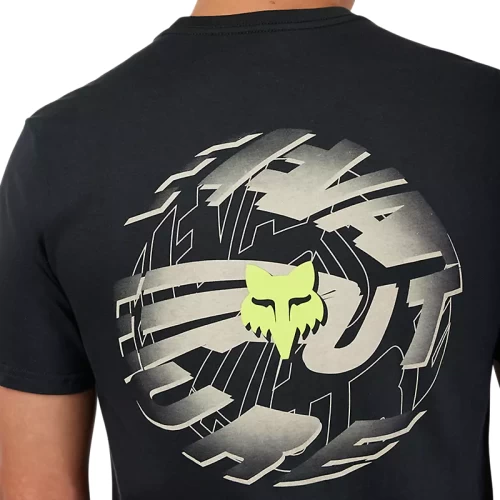 SPIRAL SS PREM TEE [BLK]