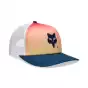 W ELEVATED TRUCKER HAT [BLD ORG]