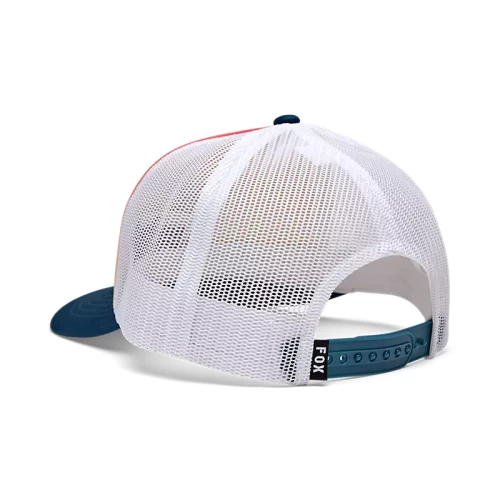 W ELEVATED TRUCKER HAT [BLD ORG]