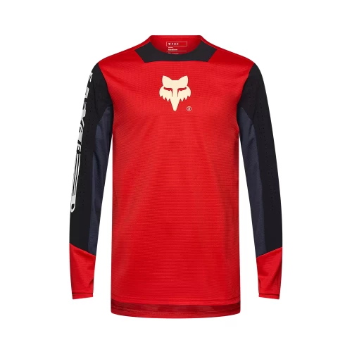 DEFEND LS JERSEY ELEVATED [FLO RED]