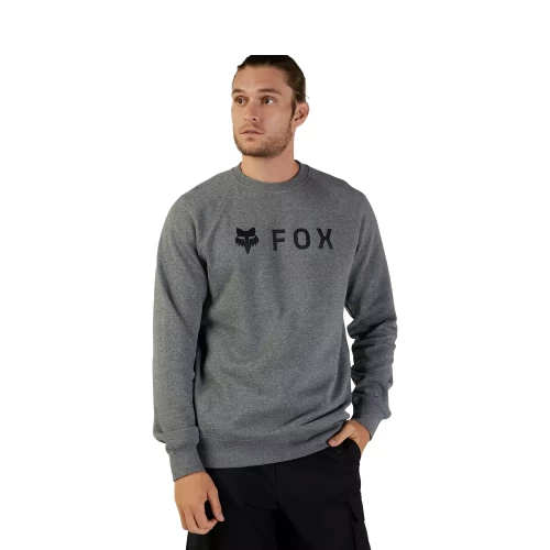 ABSOLUTE FLEECE CREW [HTR GRAPH]