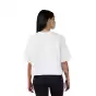 W WORDMARK OS CROP TEE [WHT]