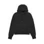 W WORDMARK OVERSIZED FLEECE PO [BLK]