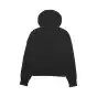 W WORDMARK OVERSIZED FLEECE PO [BLK]