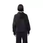 W WORDMARK OVERSIZED FLEECE PO [BLK]