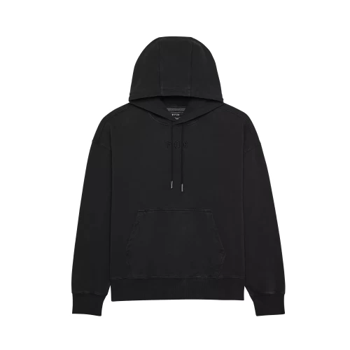 WORDMARK OVERSIZED FLEECE PO [BLK]