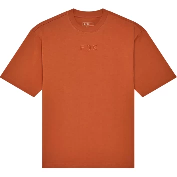 WORDMARK OV SS TEE [CHOC]