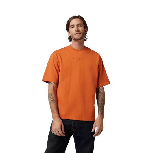 WORDMARK OV SS TEE [CHOC]