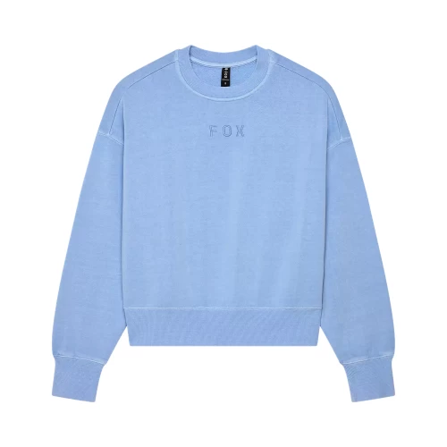 W WORDMARK OV FLEECE CREW [CAS BLU]