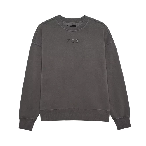 WORDMARK OVERSIZED FLEECE CREW [PTR]