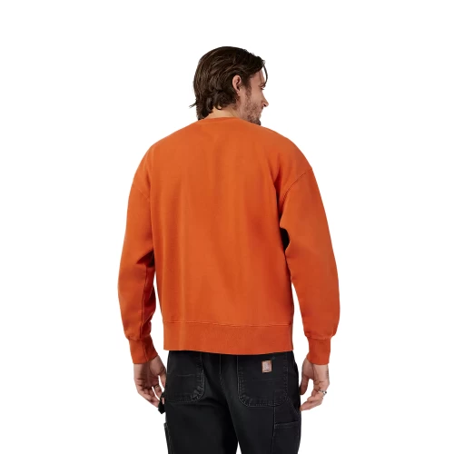 WORDMARK OVERSIZED FLEECE CREW [COG]