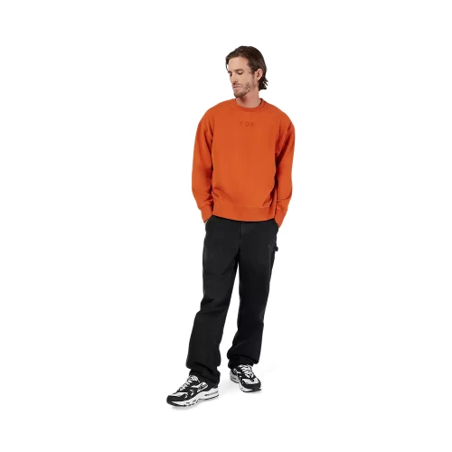 WORDMARK OVERSIZED FLEECE CREW [COG]