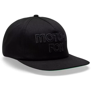 MOTO-X ADJUSTABLE HAT [BLK]