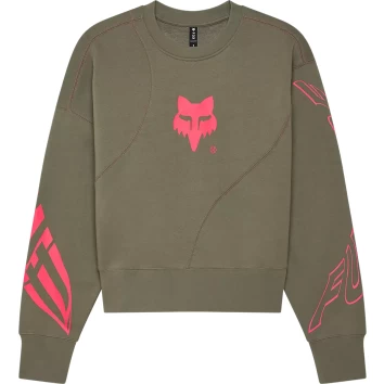 W ELEVATED OVERSIZED FLC CREW [ADB]