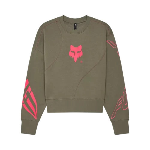 W ELEVATED OVERSIZED FLC CREW [ADB]