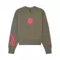 W ELEVATED OVERSIZED FLC CREW [ADB]