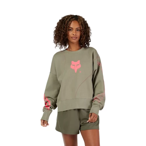 W ELEVATED OVERSIZED FLC CREW [ADB]