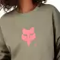 W ELEVATED OVERSIZED FLC CREW [ADB]