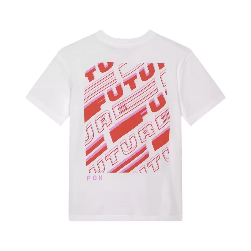 W ELEVATED SS TEE [WHT]