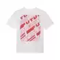 W ELEVATED SS TEE [WHT]