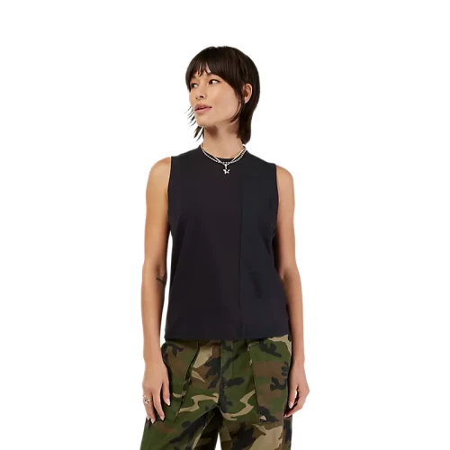 W MOTO-X BLOCKED TANK [BLK]