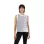 W MOTO-X BLOCKED TANK [WHT]