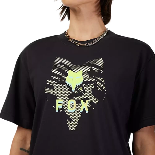 W ELEVATED SS TEE [BLK]
